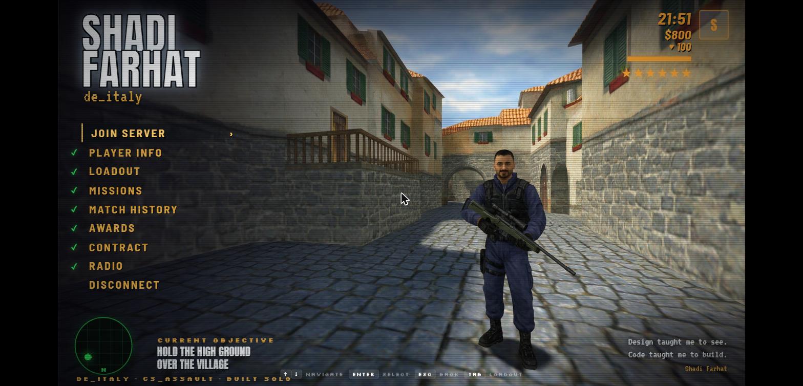 Counter-Strike 1.3 portfolio